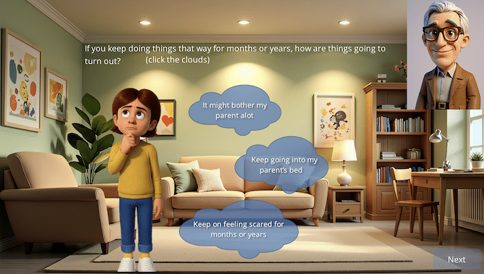 bedtime fear help for children